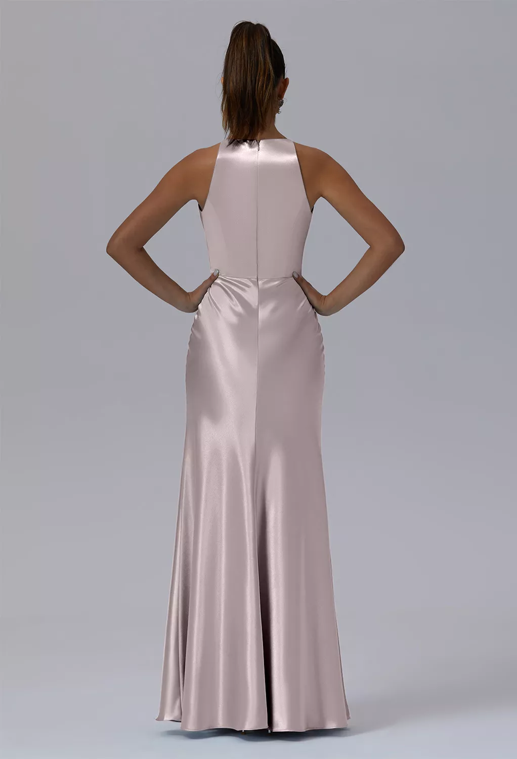 AW Maybelle Taupe  Black Tie Wedding Guest Dresses